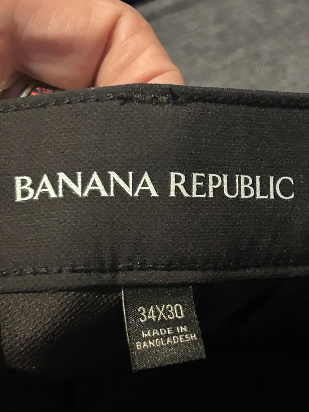 Banana Republic Men's Flat Front Pants like new 34x30
